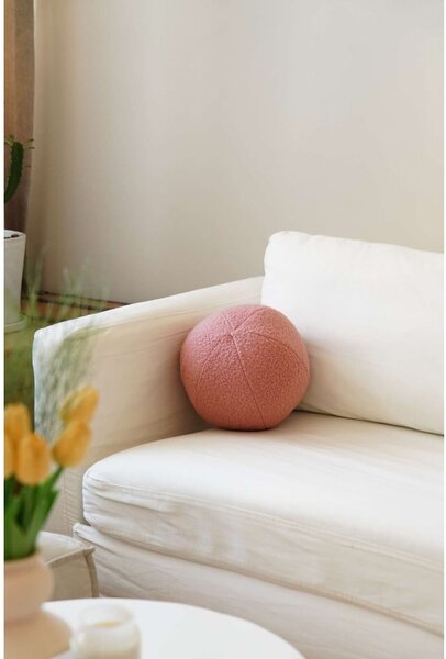 Декоративна възглавница от букле ø 20 cm Top – Mioli Decor
