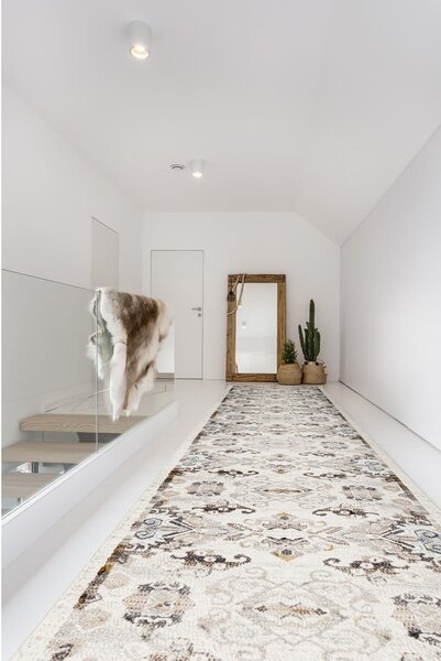 Пътека в цвят слонова кост 80x250 cm Soft Eide – FD