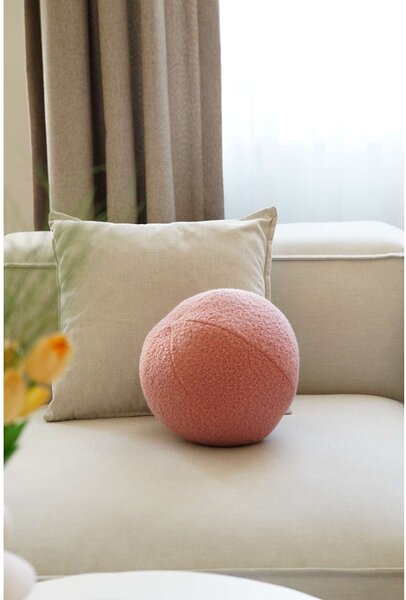 Декоративна възглавница от букле ø 20 cm Top – Mioli Decor