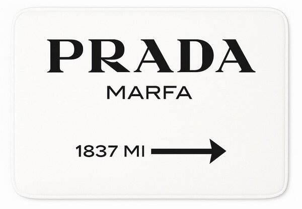 Бели кадифени килими за баня в комплект 2 бр. 60x100 cm Prada – Mila Home