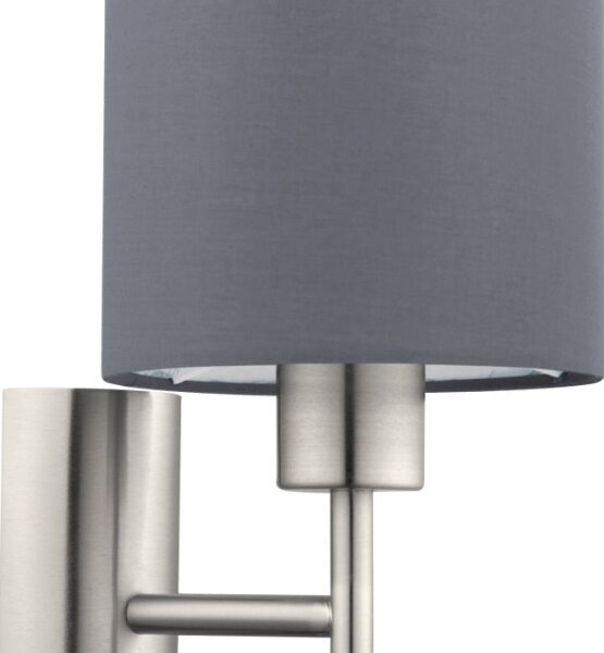 Eglo 94926 - Стенно осветително PASTERI 1xE27/60W/230V
