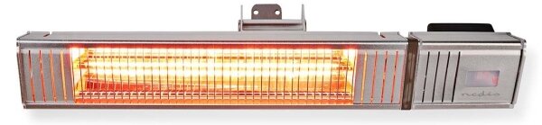 Nedis HTPA30ESS - Екстериорен електрически нагревателен елемент 2000W/230V IP65 + д.у