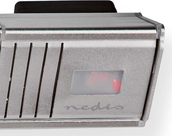 Nedis HTPA30ESS - Екстериорен електрически нагревателен елемент 2000W/230V IP65 + д.у