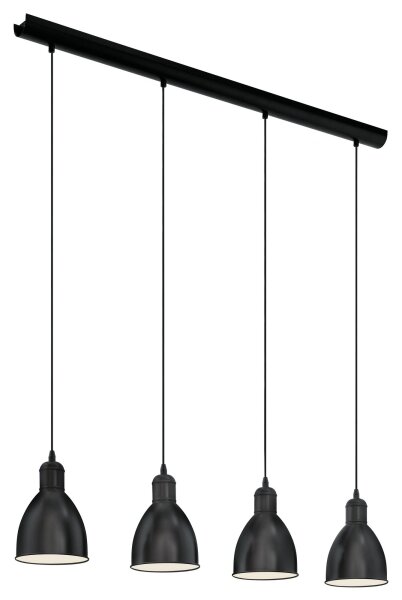Eglo 49466 - Полилей PRIDDY 4xE27/60W/230V