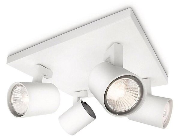 Philips 53094/31/12 - Точково осветително тяло RUNNER 4xGU10/20W/230V