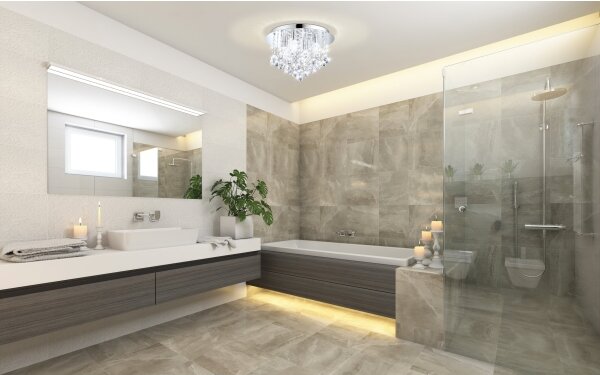 Eglo 94878 - LED баня ALMONTE 4xG9/3W/230V IP44 таванно осветление
