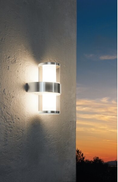 Eglo 94799 - Външно стенно осветително тяло BEVERLY 1 2xLED/3,7W/230V IP44