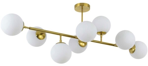 Полилей на прът DORADO 8xE14/40W/230V златен