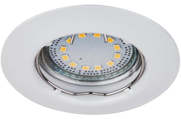 Rabalux 1046 - КОМПЛЕКТ 3x LED вградени таванни осветителни тела LITE 3xGU10-LED/3W/230V