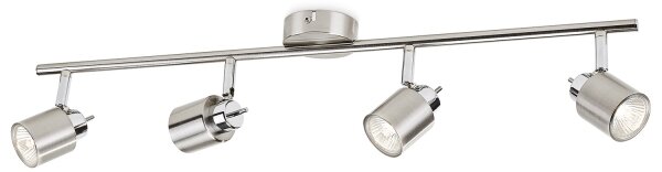 Philips Massive 50314/17/E7 - Точково осветително тяло MERANTI 4xGU10/35W/230V