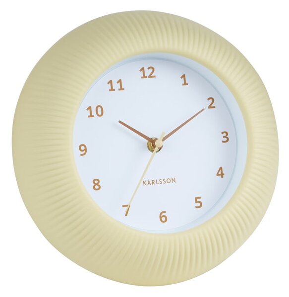 Стенен часовник ø 25 cm Tender Rib – Karlsson
