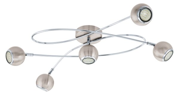 Eglo 94251 - LED Прожектор, луна LOCANDA 5xGU10-LED/3W/230V
