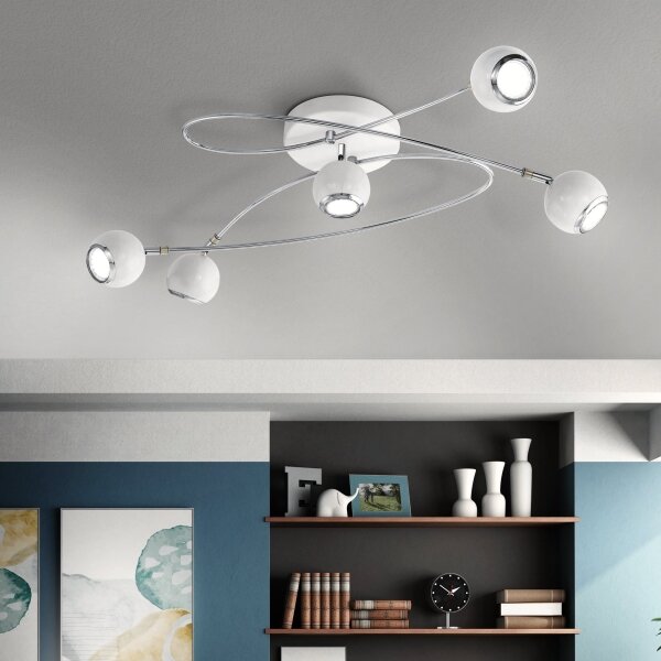 Eglo 94252 - LED Точково осветително тяло LOCANDA 5xGU10-LED/3W/230V
