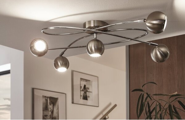 Eglo 94251 - LED Прожектор, луна LOCANDA 5xGU10-LED/3W/230V