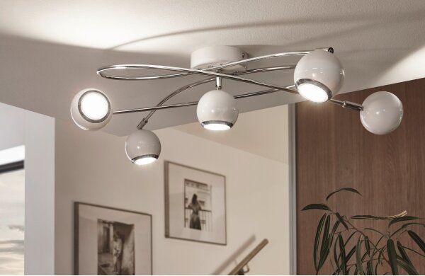Eglo 94252 - LED Точково осветително тяло LOCANDA 5xGU10-LED/3W/230V
