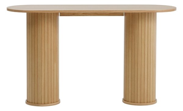 Конзолна маса в естествен цвят 40x130 cm Nola – Unique Furniture
