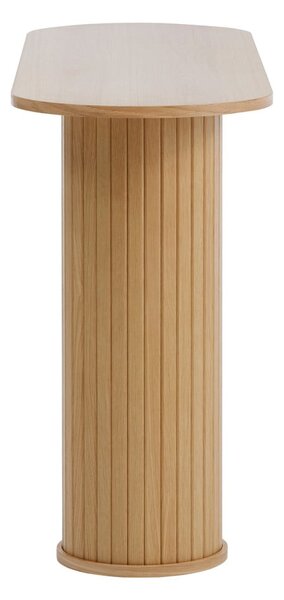 Конзолна маса в естествен цвят 40x130 cm Nola – Unique Furniture