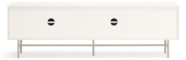 Светлосива и кремава телевизионна масичка 180x56 cm Nube - Teulat