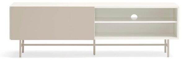 Светлосива и кремава телевизионна масичка 180x56 cm Nube - Teulat
