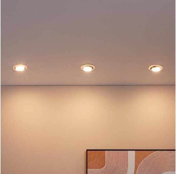 Eglo 94407 - Комплект от 3x LED вградени осветителни тела PENETO 3xGU10-LED/5W/230V
