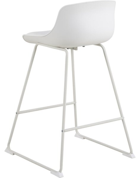 Бял бар стол (височина на седалката 66 cm) Tina – Actona
