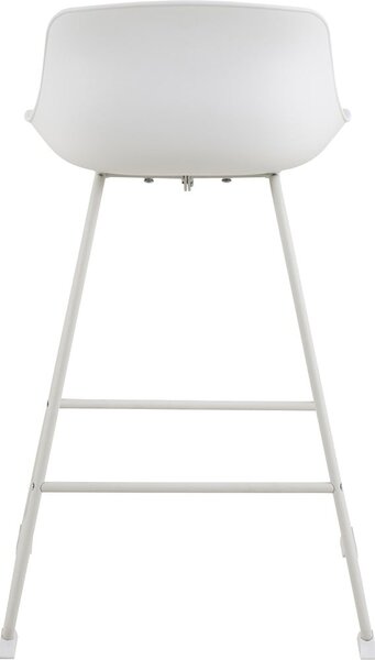 Бял бар стол (височина на седалката 66 cm) Tina – Actona