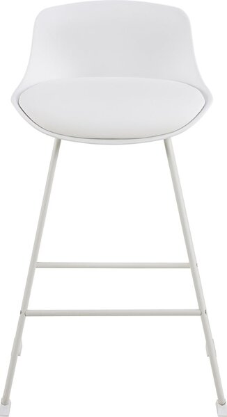 Бял бар стол (височина на седалката 66 cm) Tina – Actona