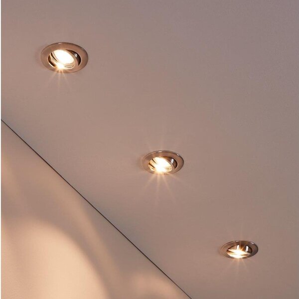 Eglo 95359 - Комплект 3x LED вградени осветителни тела TEDO 3xGU10-LED/5W/230V