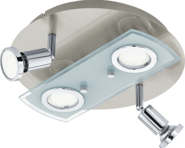 Eglo 32001 - LED таванно осветително тяло PAWEDO 1 4xGU10-LED/3W/230V