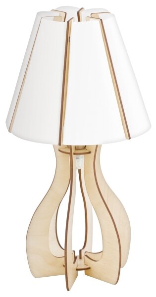 Eglo 94951 - Настолна лампа COSSANO 1xE27/60W/230V