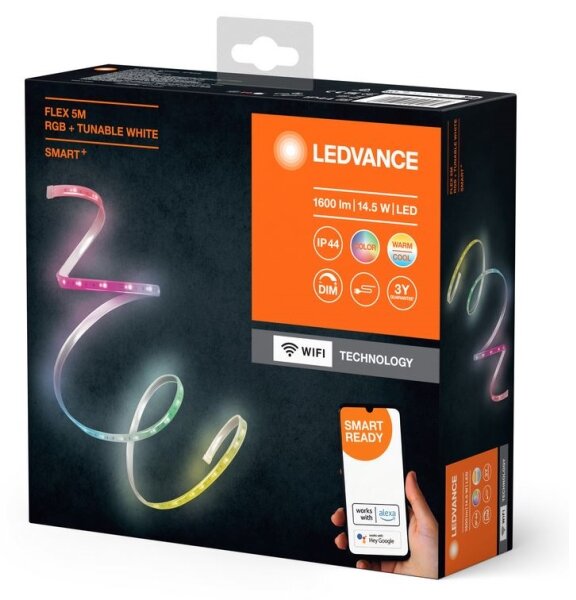 Ledvance - LED RGB+TW Димируем екстериорен лента FLEX 5 м LED/14,5W/230V Wi-Fi