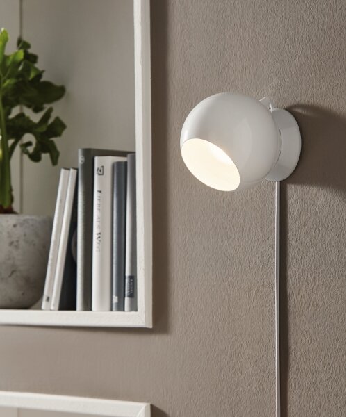 Eglo 94513 - LED настолна/стенна лампа PETTO 1 1xGU10/2,8W/230V бяла