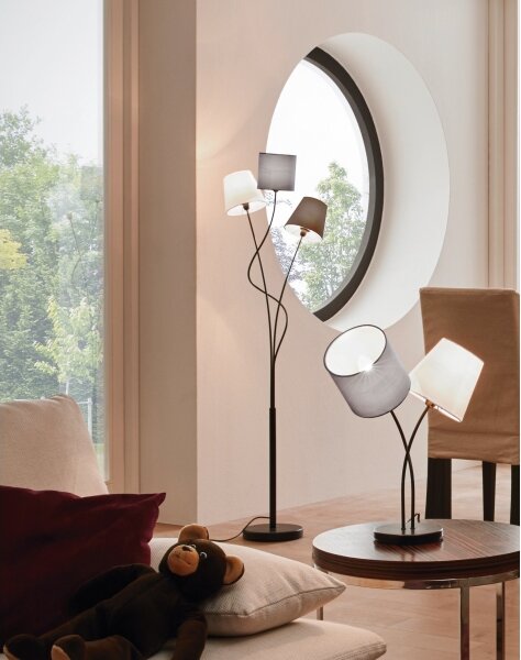 Eglo 94995 - Стояща лампа MARONDA 3xE14/40W/230V