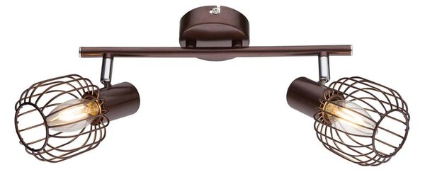 Globo 54801-2 - Точково осветително тяло AKIN 2xE14/40W/230V
