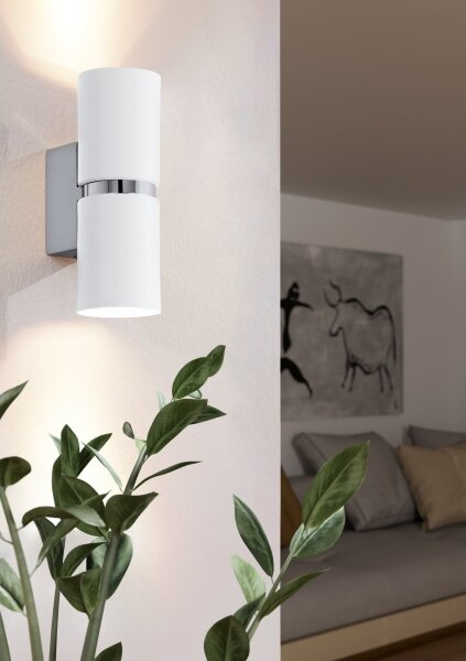 Eglo 95368 - LED Стенна лампа PASSA 2xGU10-LED/4W/230V