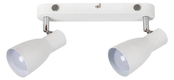 Rabalux 6027 - Точково осветително тяло EBONY 2xE27/20W/230V