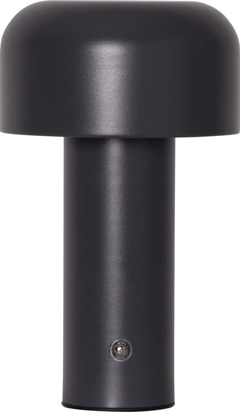 Сива LED настолна лампа (височина 21,5 cm) Bobby – Star Trading