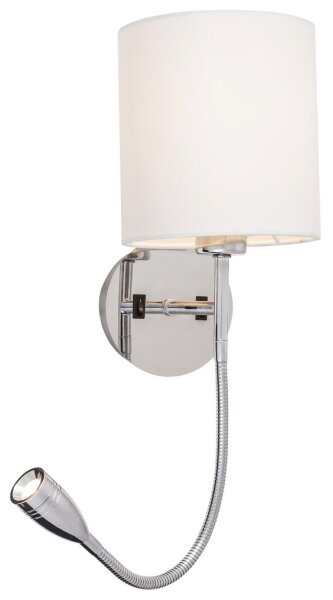 Rabalux 6529 - LED стенен лампион LARKIN 1xE27/40W+LED/3W