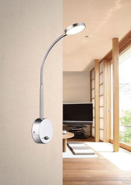 Globo 24103W - LED Стенна лампа PEGASI LED/6W/230V