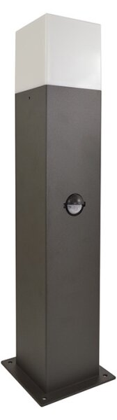 Външна лампа NEW YORK с датчик 1xE27/12W/230V IP44, 44 см, антрацит