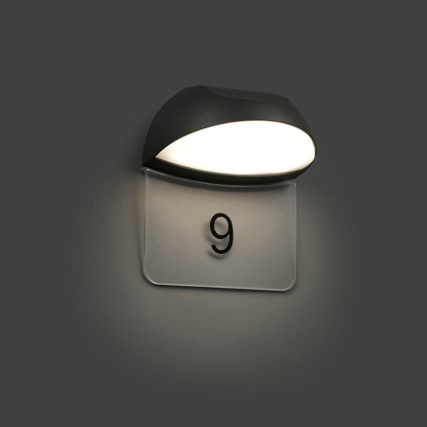 FARO 71197 - Външно LED стенно осветително тяло NUM LED/7W/230V IP54
