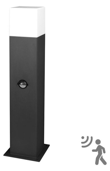 Външна лампа NEW YORK с датчик 1xE27/12W/230V IP44, 44 см, антрацит