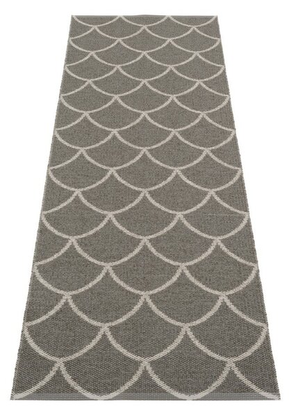 Сива пътека за открито и закрито 70x225 cm Kotte Charcoal – Pappelina