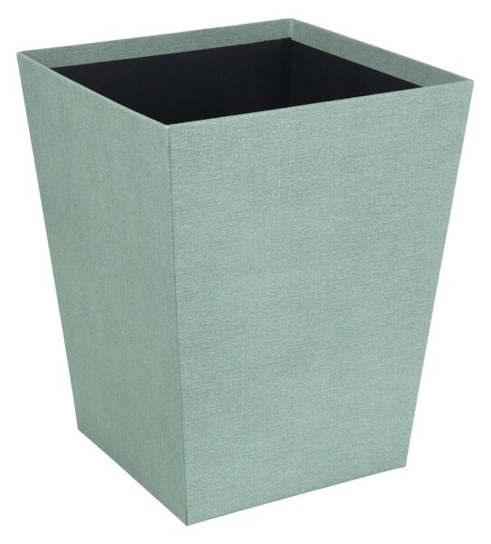 Тюркоазено офис кошче за боклук Sofia Canvas Paper Laminate – Bigso
