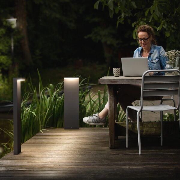 Philips 16486/93/P0 - LED Екстериорна лампа MYGARDEN BUSTAN 2xLED/4,5W/230V IP44