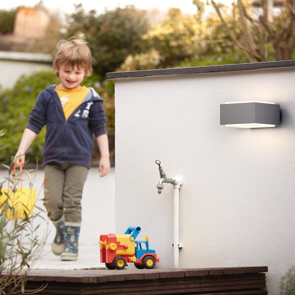 Philips 17337/87/PN - Екстериорен аплик MYGARDEN HEDGEHOG E27/42W/230V IP44