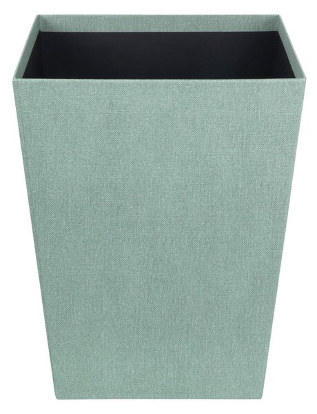 Тюркоазено офис кошче за боклук Sofia Canvas Paper Laminate – Bigso