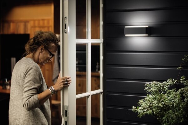 Philips 16487/93/P3 - LED Екстериорен аплик MYGARDEN 2xLED/4,5W IP44