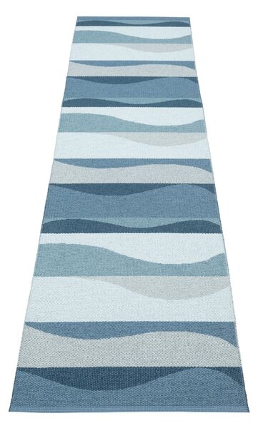Синя пътека за открито и закрито 70x300 cm Urvi Water – Pappelina