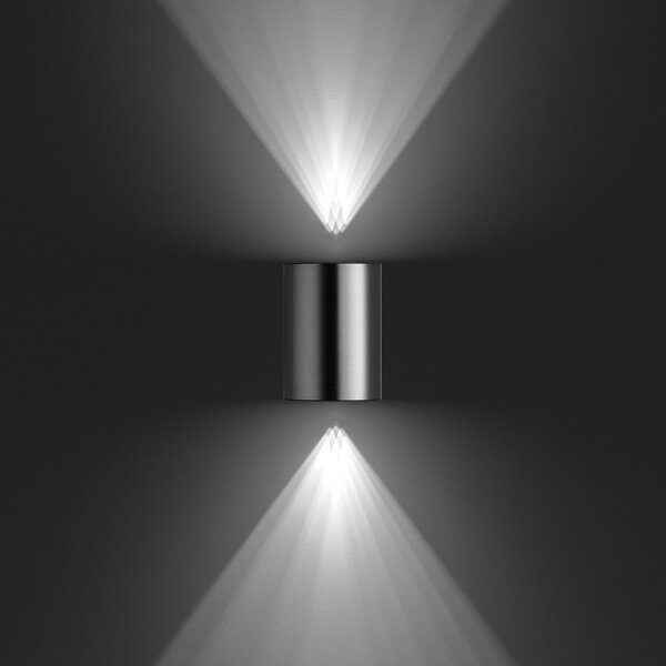 Philips 17357/47/P0 - LED Екстериорен аплик BUXUS 2xLED/4,5W IP44